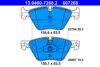 ATE 13.0460-7268.2 Brake Pad Set, disc brake